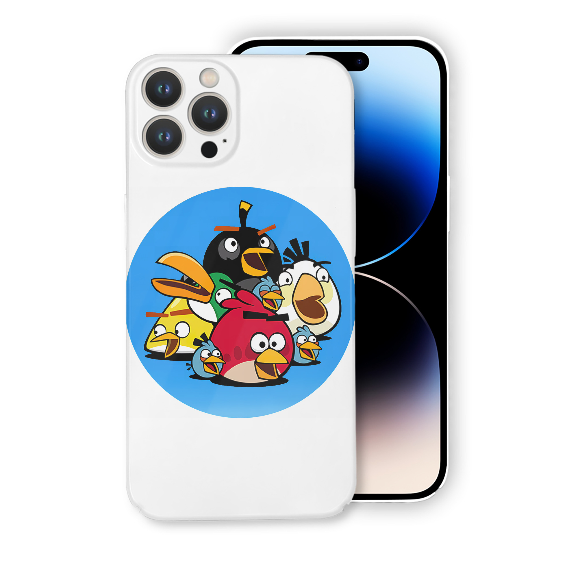 （画像用） Angry Birds アングリーバード 【iPhone 14シリーズ対応】ハードケース
